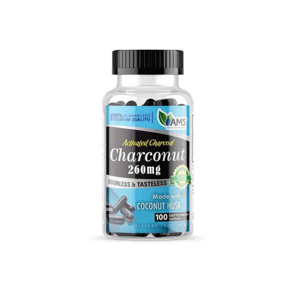 AMS Charconut 260mg 100s - Wellness Shoppee