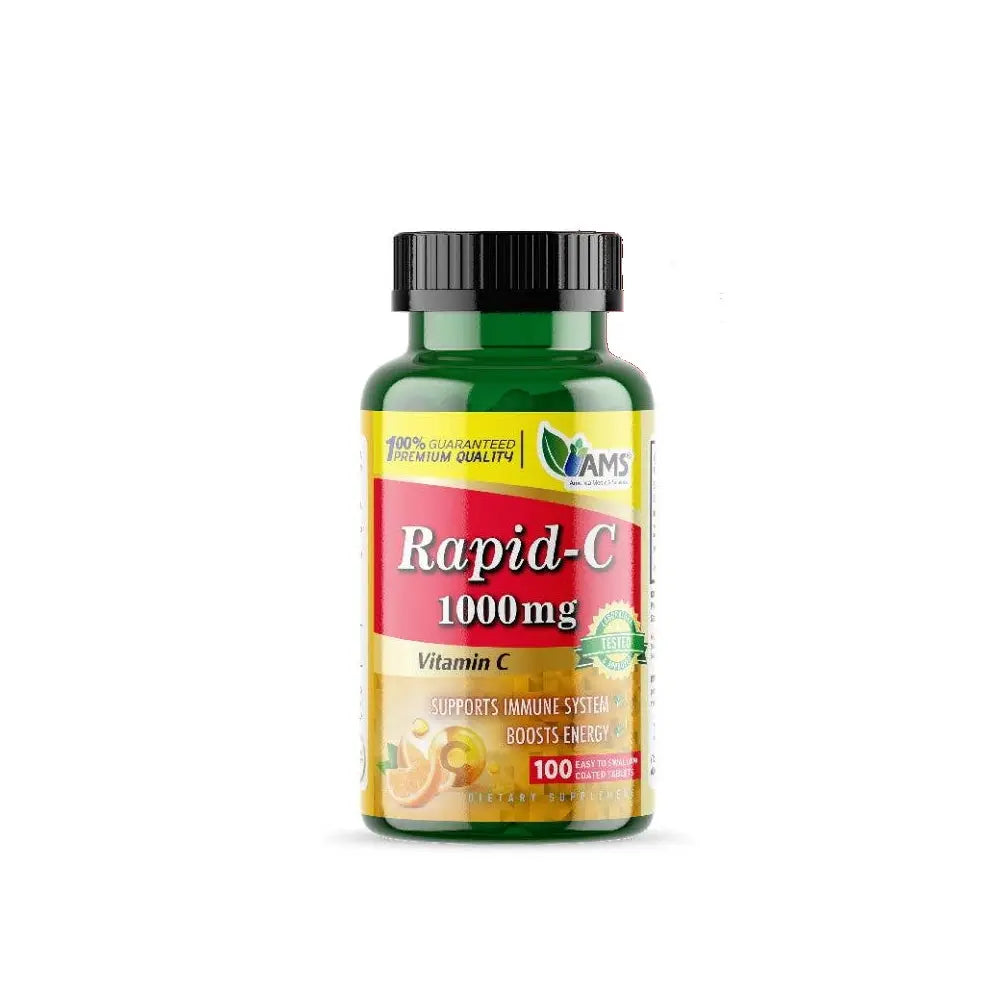 AMS Rapid C 1000mg Tabs 100s - Wellness Shoppee