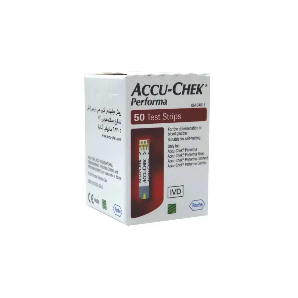 Accu-Chek Performa Test Strips 50s - Wellness Shoppee