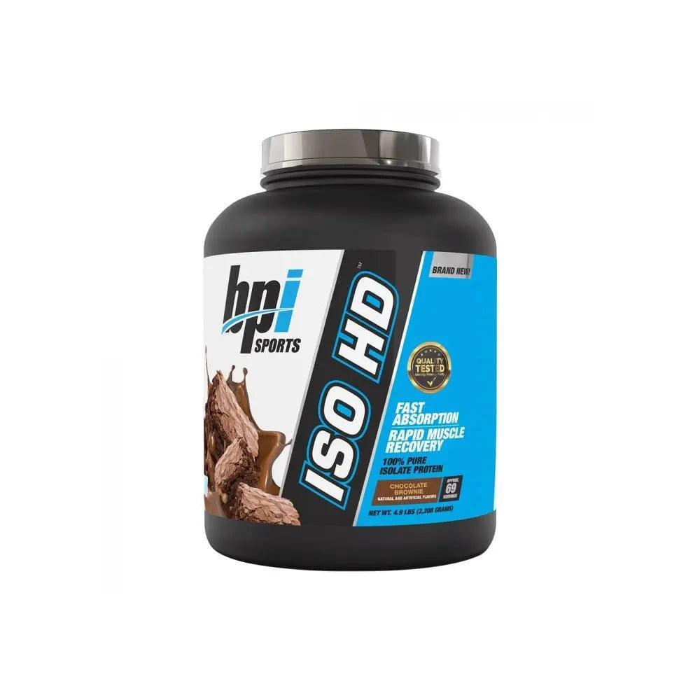 BPI Sports ISO HD Chocolate Brownie 4.8Lbs - Wellness Shoppee