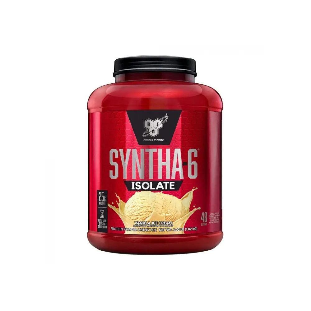 BSN Syntha-6 Isolate Vanilla Ice Cream 4lbs - Wellness Shoppee