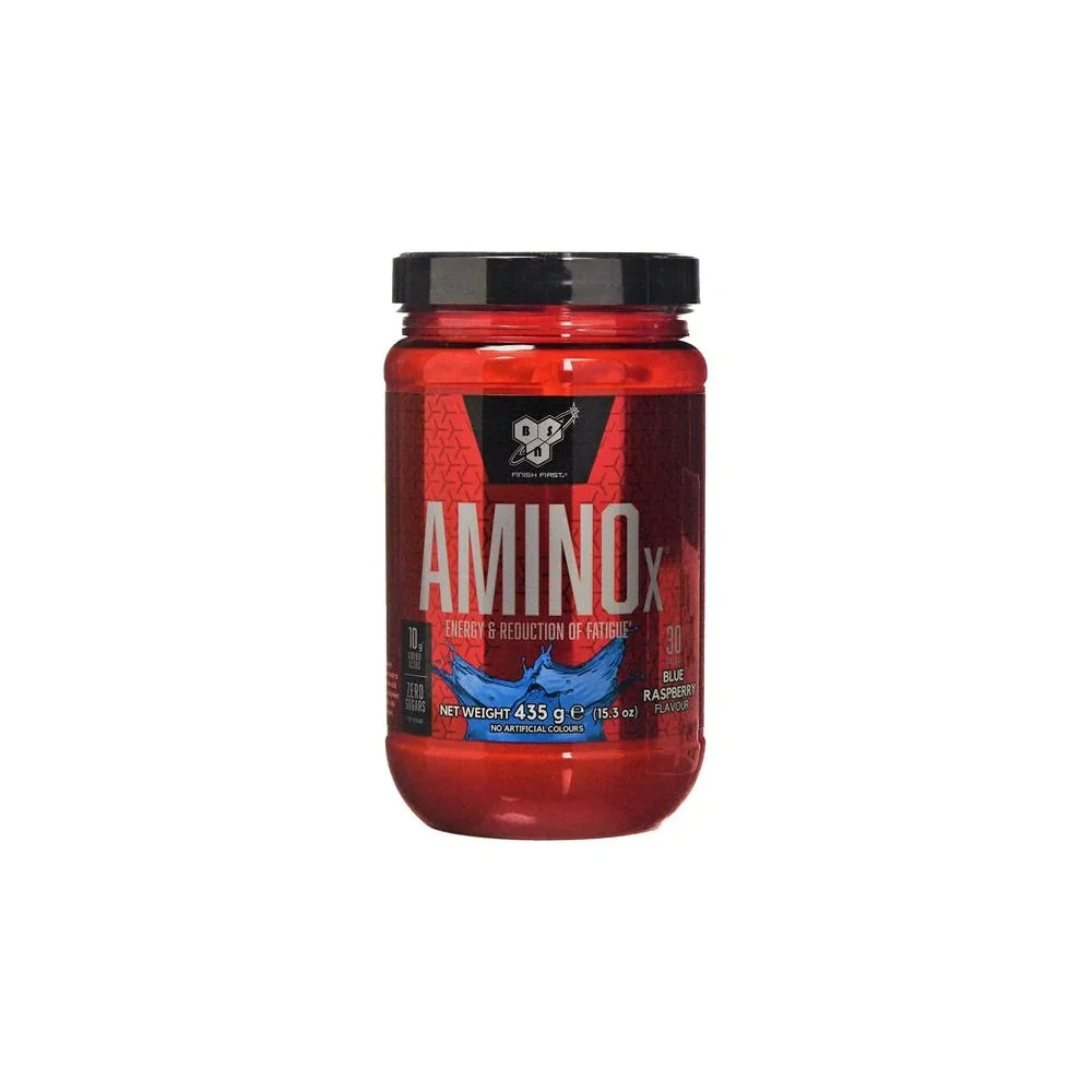 BSN Amino X Blue Raspberry 30 Servings - Wellness Shoppee