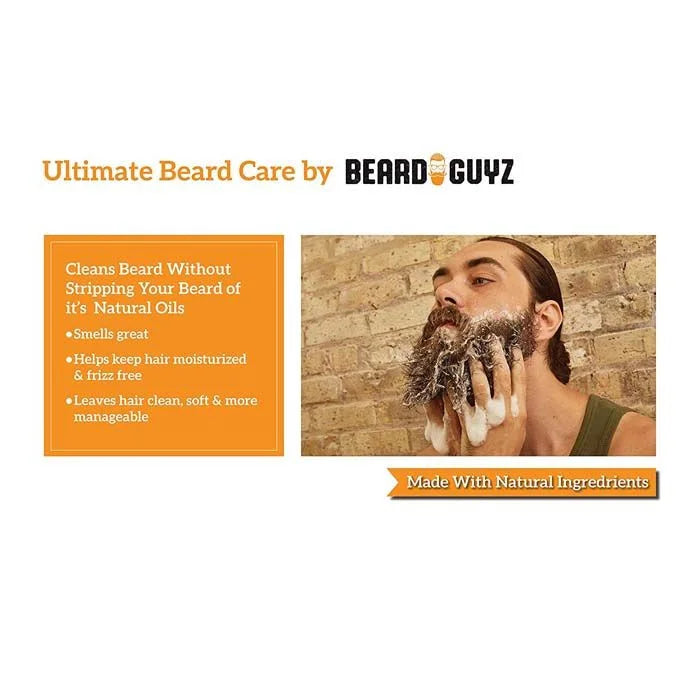 Beard Guyz Beard Wash With Grotein 8 Oz - Wellness Shoppee