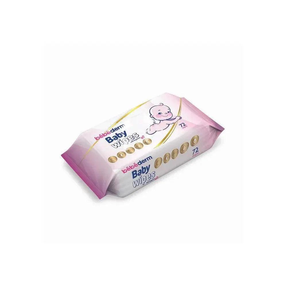 Bebederm Baby Wipes Fragranced 72 Wipes - Wellness Shoppee