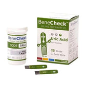 Benecheck Plus Uric Acid Test Strip 25s/Box - Wellness Shoppee