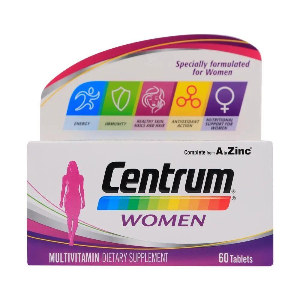 Centrum for Women Multivitamin Tablets 60s - Wellness Shoppee
