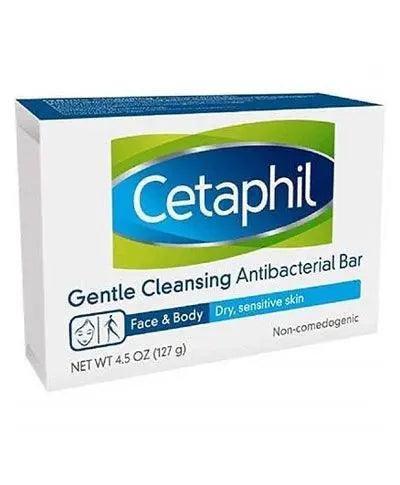 Cetaphil Antibacterial Gentle Cleansing Bar 127g - Wellness Shoppee