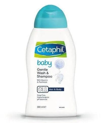 Cetaphil Baby Gentle Wash & Shampoo 300 ml - Wellness Shoppee