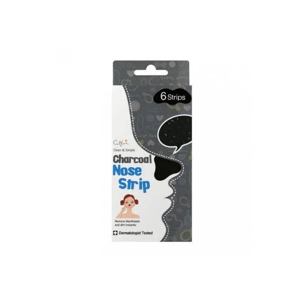 Cettua Clean & Simple Charcoal Nose Strip 6s - Wellness Shoppee