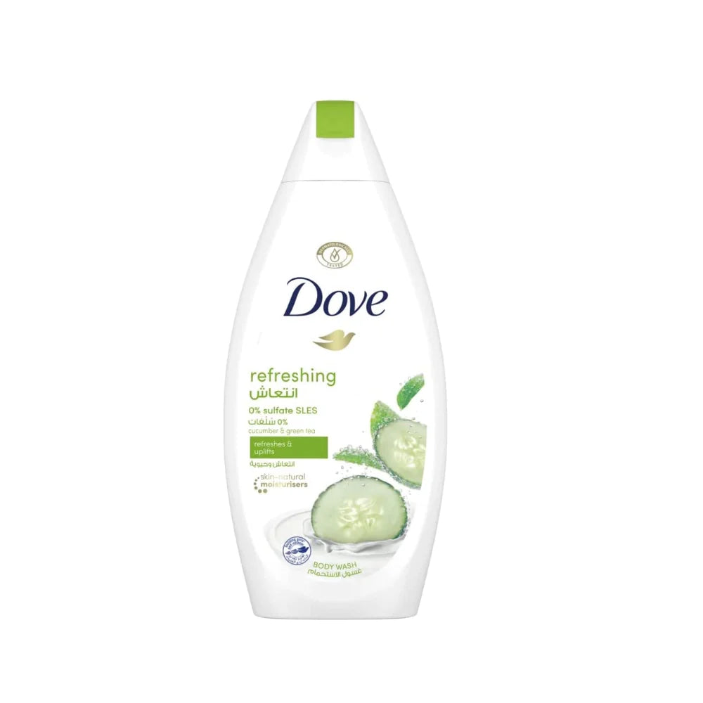 Dove Refreshing Cucumber & Green Tea Scent Body Wash 250ml - Wellness Shoppee