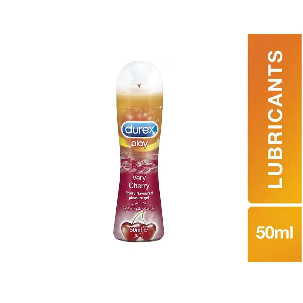 Durex Play Very Cherry Pleasure Gel Lube 50ml - Wellness Shoppee