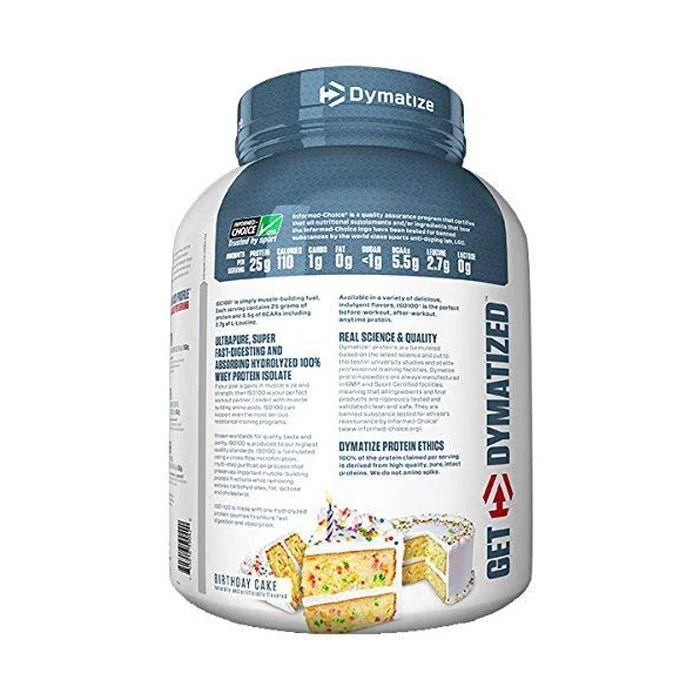 Dymatize Iso 100 5lb - Wellness Shoppee