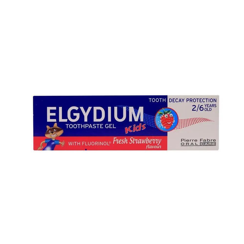 Elgydium Toothpaste Gel Kids Fresh Strawberry 50ml - Wellness Shoppee