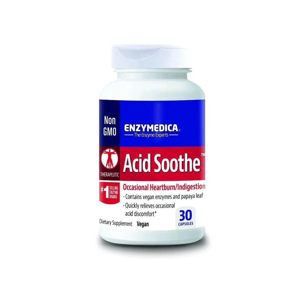 Enzymedica Acid Soothe Caps 30s - Wellness Shoppee