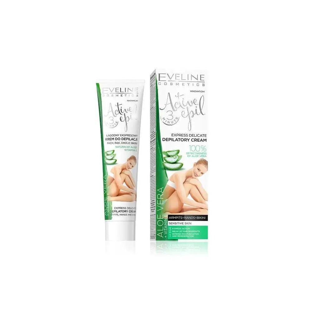 Eveline Active Epil Depilatory Cream- Sensitive Skin 125ml - Wellness Shoppee