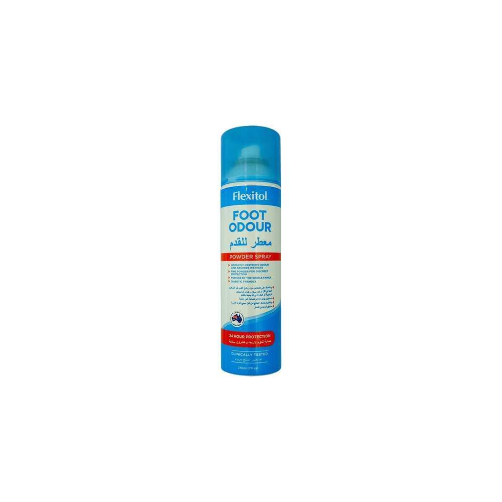Flexitol Foot Odour Powder Spray 210ml - Wellness Shoppee