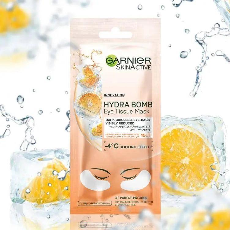 Garnier Skinactive Orange Juice Eye Tissue Mask - Wellness Shoppee