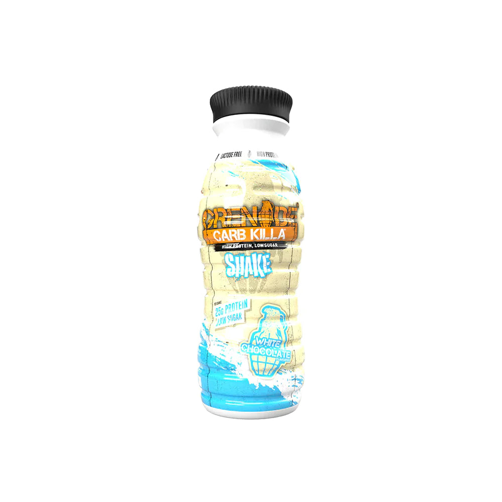 Grenade Carb Killa Shake Protein Drink White Chocolate 330ml - Wellness Shoppee