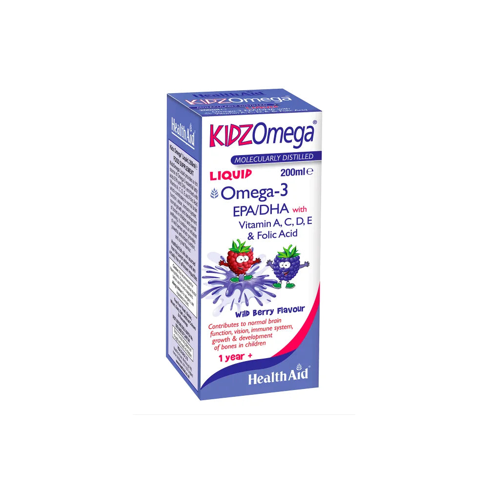 Healthaid Kidz Omega Liquid 200ml - Wellness Shoppee