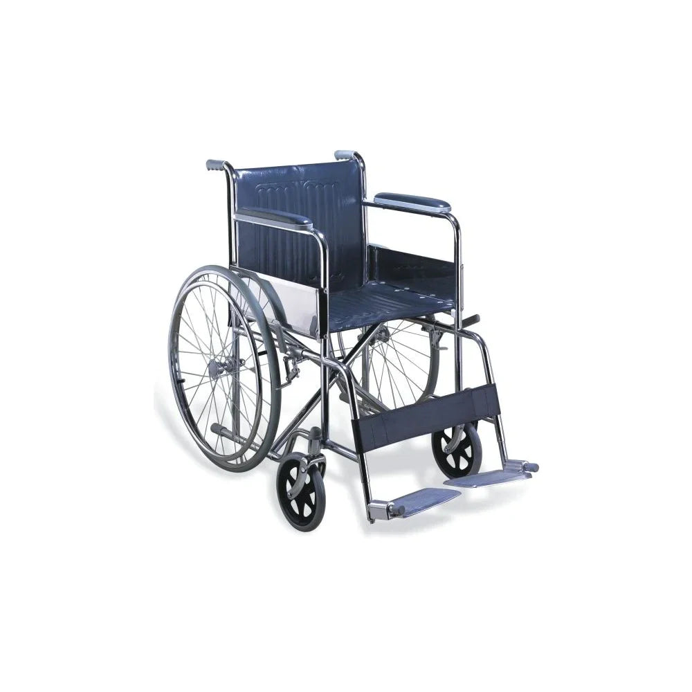 Kaiyang Basic Wheel Chair Black KY 809-46 - Wellness Shoppee