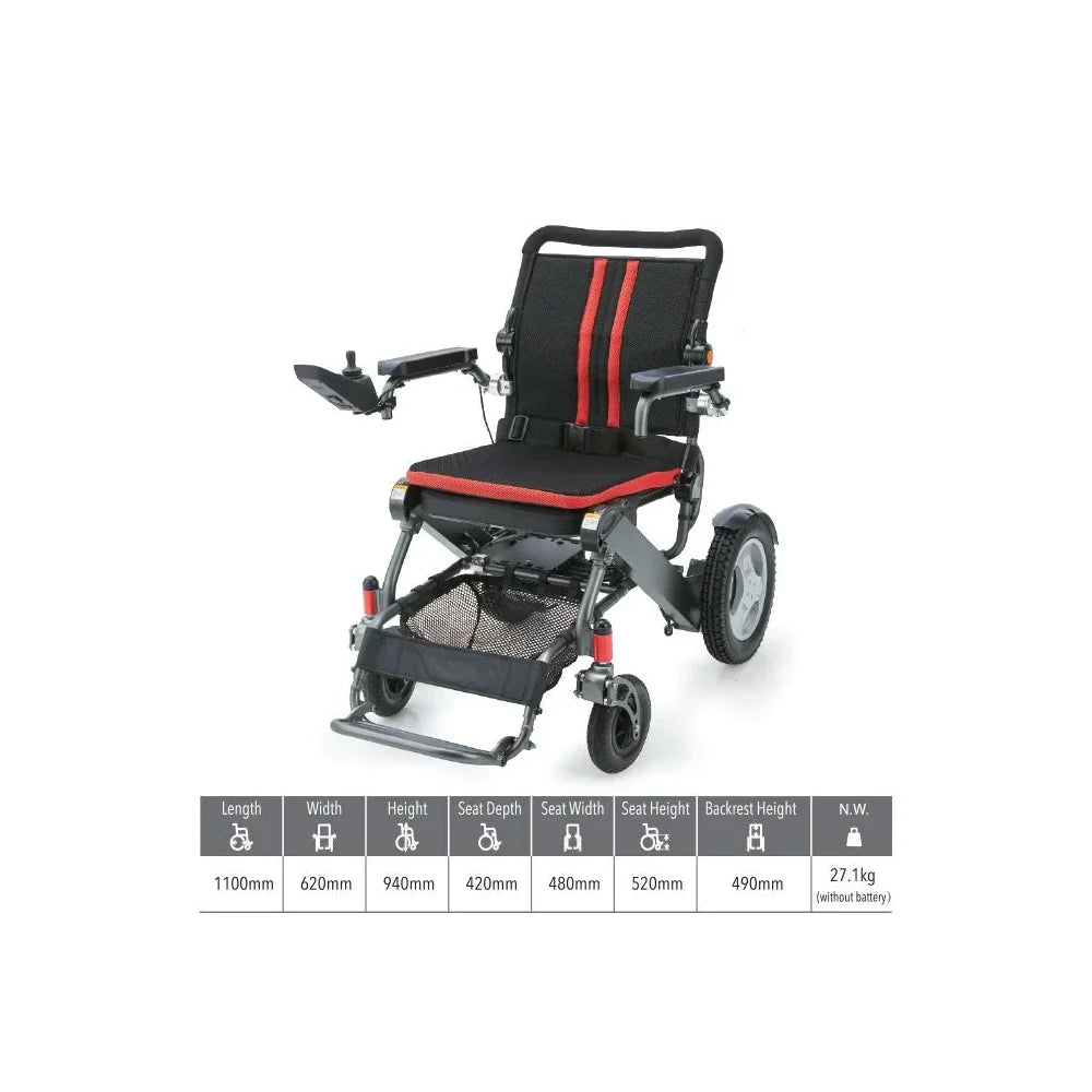 Kd Power Wheelchair Pl001-2010 - Wellness Shoppee