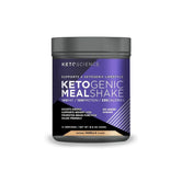 Ketoscience Ketogenic Meal Shake Natural Vanilla 14 Servings 532 g - Wellness Shoppee