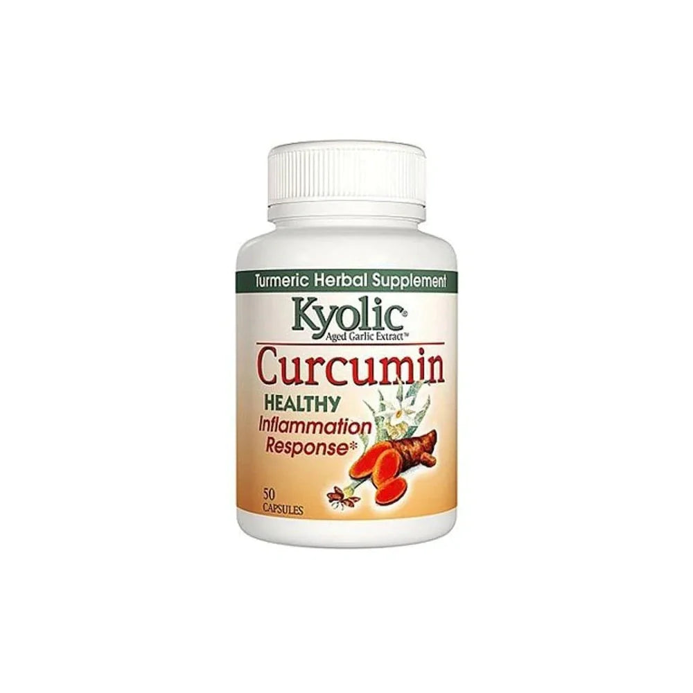 Kyolic Curcumin Healthy Inflammation Response 50 Capsules - Wellness Shoppee