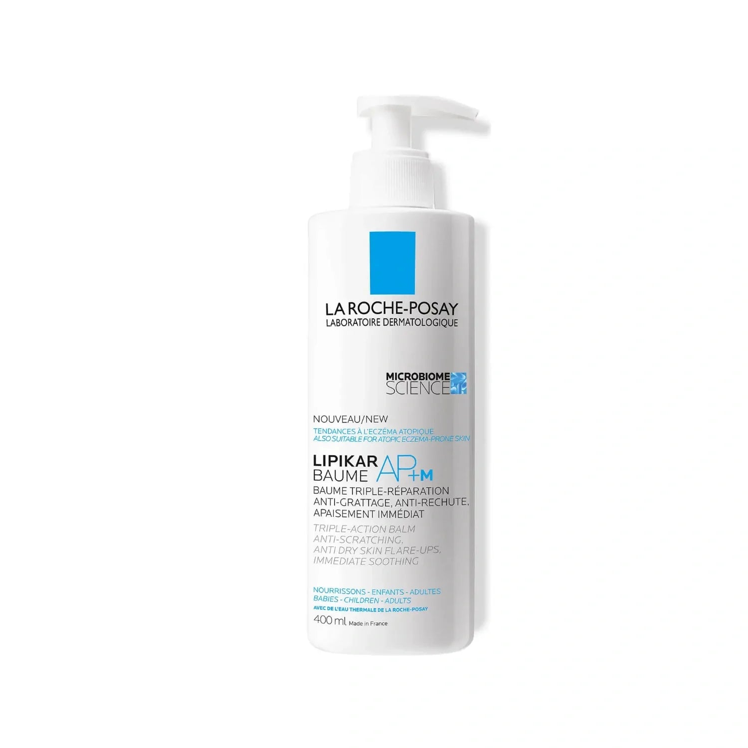 La Roche-Posay Baby Lipikar Balm AP+M Rich Moisturiser for Dry Skin 400ml - Wellness Shoppee