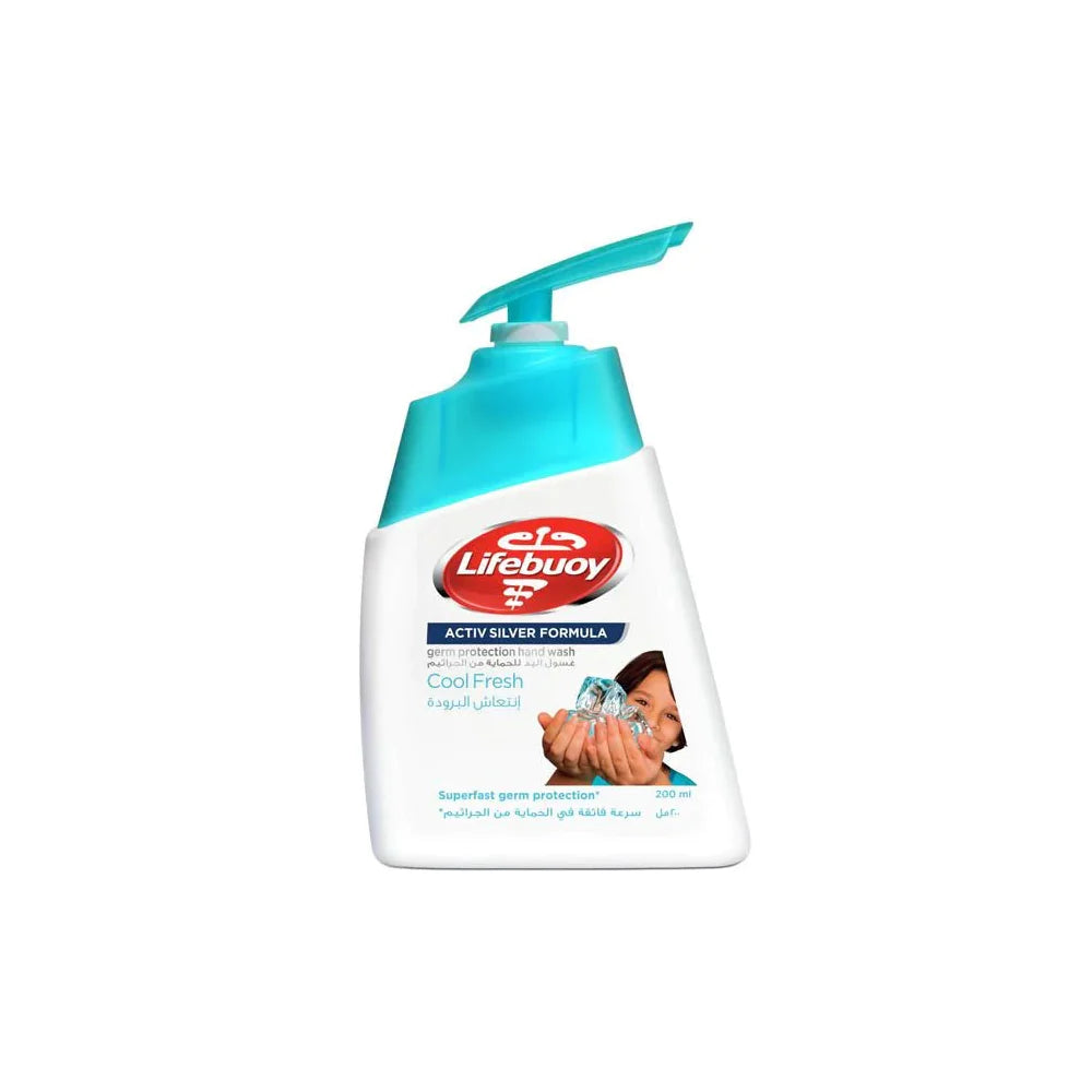 Lifebuoy Hand Wash Cool Fresh 200ml - Wellness Shoppee