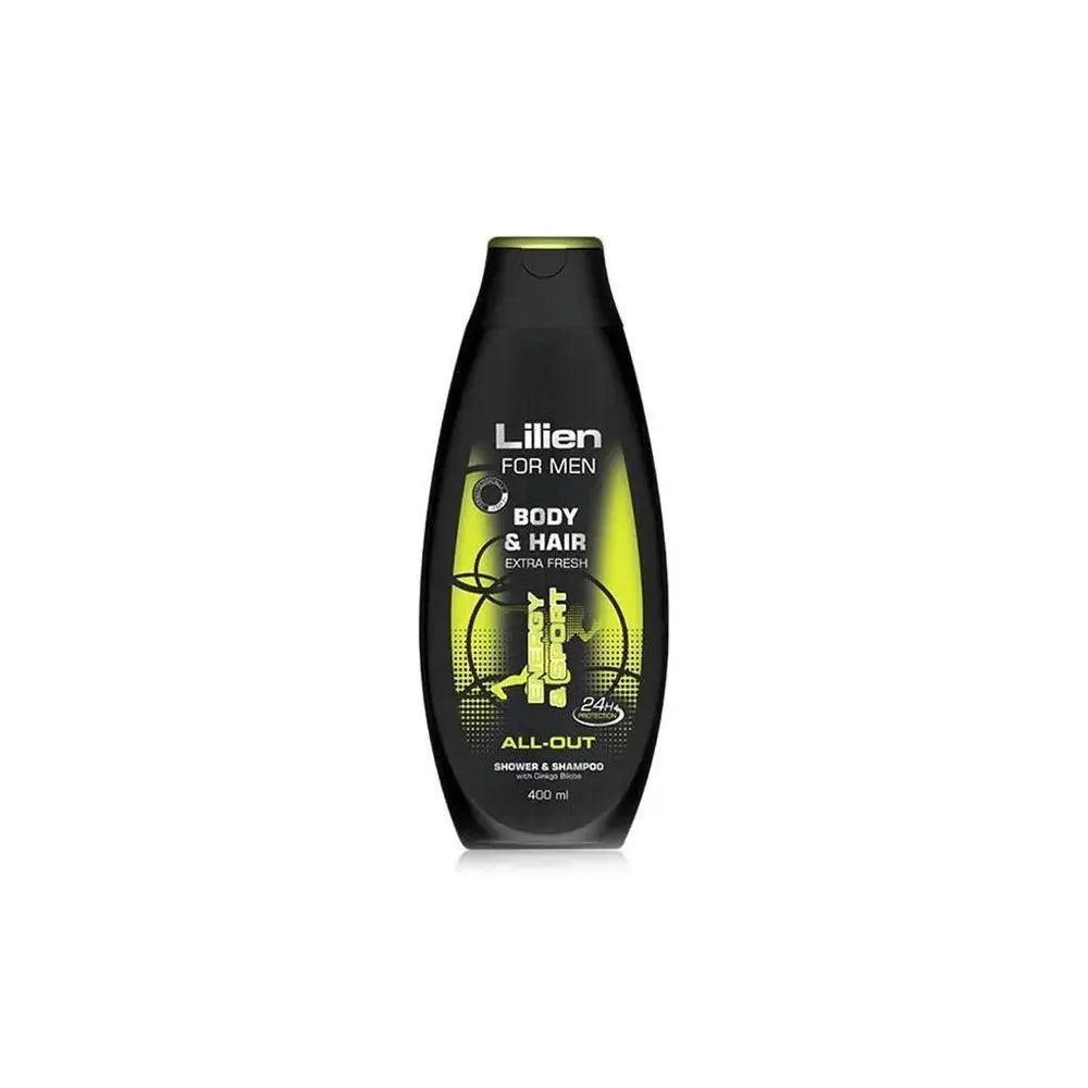 Lilien Shower Gel For Men All Out 400ml - Wellness Shoppee