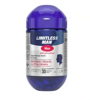 Limitless Man Max Multivitamin 30 Tablets - Wellness Shoppee