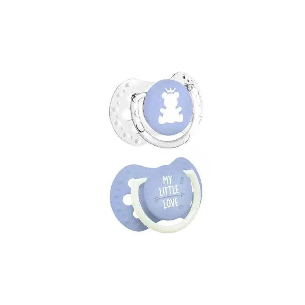 Lovi Dyn Soother Silicone 0-2m 2pcs My Little Love Boy - Wellness Shoppee