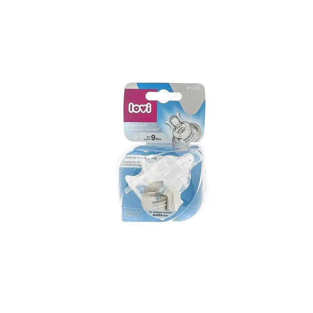 Lovi Dynamic Teat - Super Vent 9m+ Fast 2pcs - Wellness Shoppee