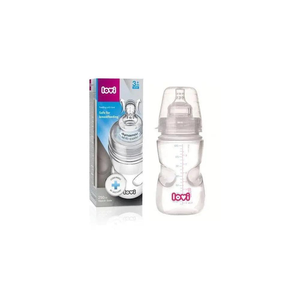 Lovi Medical+ Bottle With Dynamic Teat 250 ml 3m+ - Wellness Shoppee