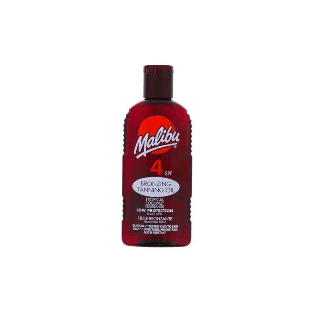 Malibu Bronzing Tanning Oil Low Protection SPF 4 200ml - Wellness Shoppee