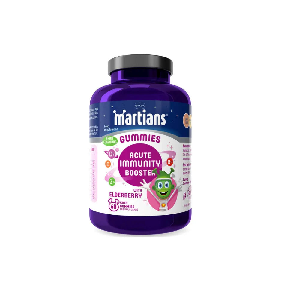 Martians Gummies For Immunity Support with Elderberry 60s - Wellness Shoppee