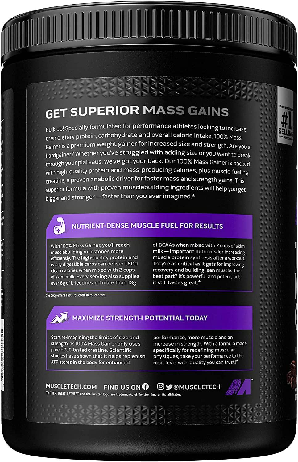 MT 100% Mass gainer 6lbs - Wellness Shoppee