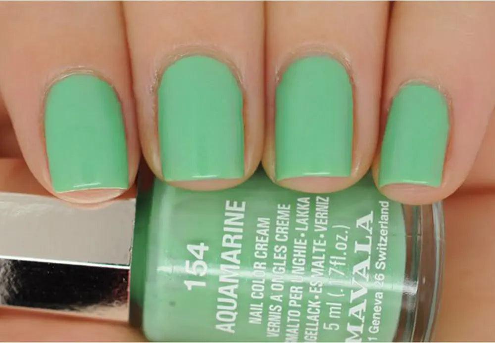 Mavala Nail Polish M.Color Aquamarine 5ml - Wellness Shoppee