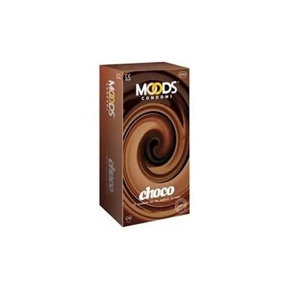 Moods Condoms Chocolate 12s - Wellness Shoppee