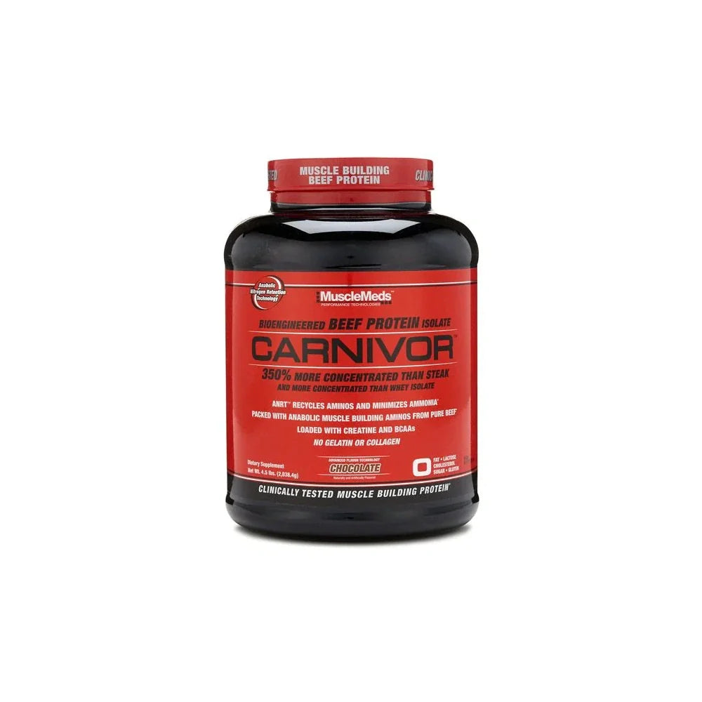MuscleMeds Carnivor Chocolate 4lbs - Wellness Shoppee