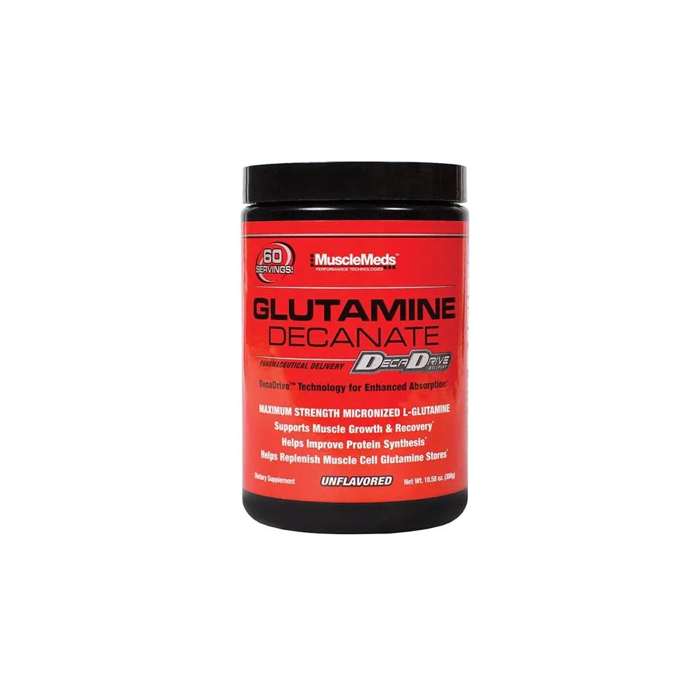 Muscle Med Glutamine Decanate unflavored 10.58 Oz - Wellness Shoppee