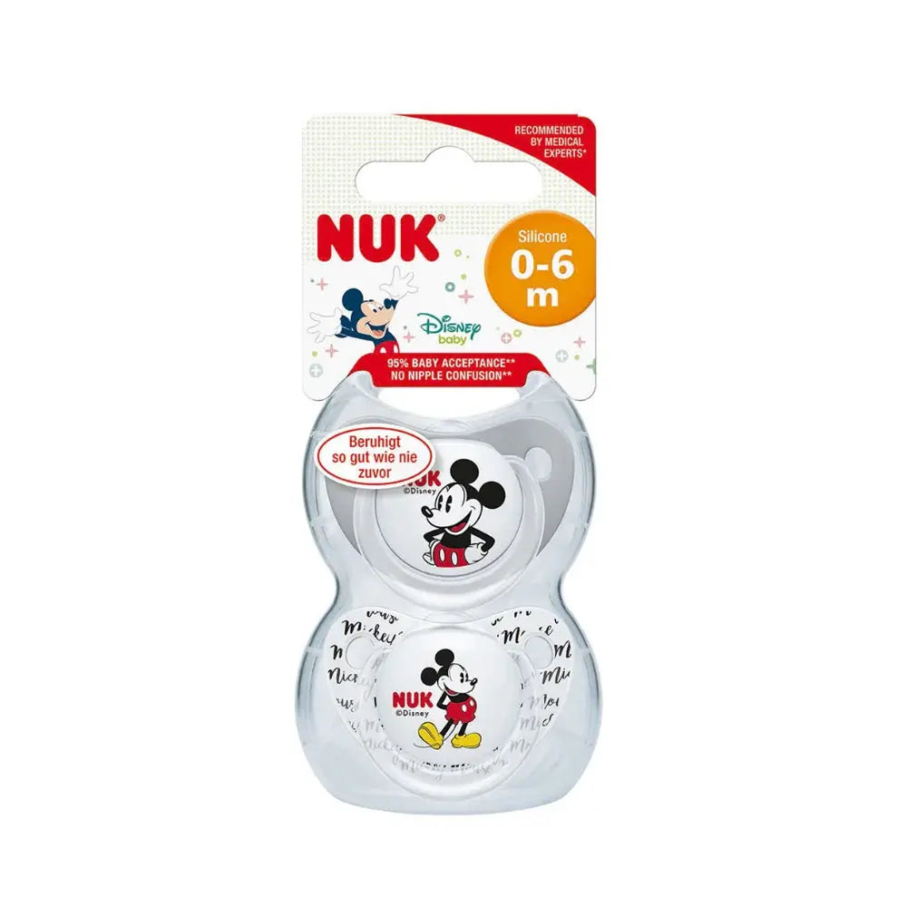 NUK Disney Baby Soother 2s (0-6 months) - Wellness Shoppee