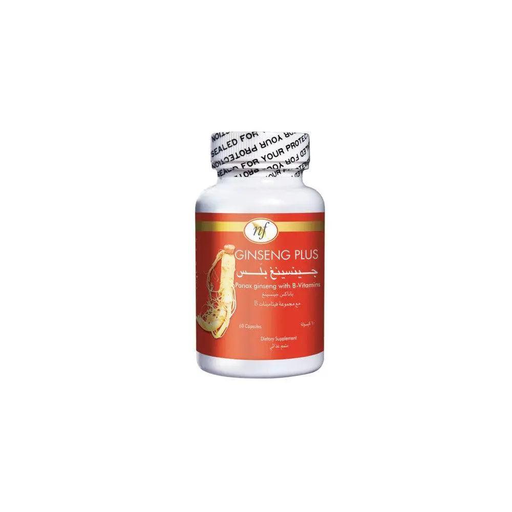 Natural Fervor Ginseng Plus caps 60s - Wellness Shoppee