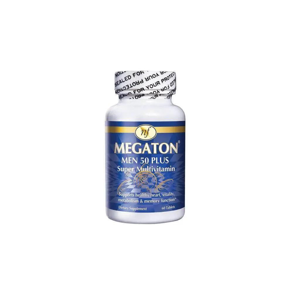 Natural Fervor Megaton Men 50+ Multivitamins - Wellness Shoppee