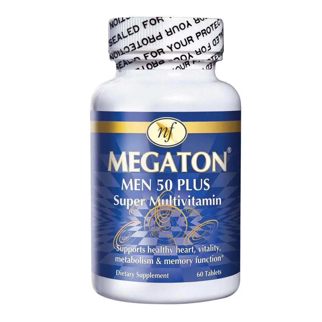 Natural Fervor Megaton Men 50+ Multivitamins - Wellness Shoppee