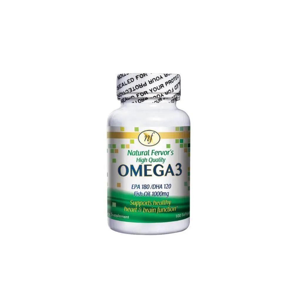 Natural Fervor Omega 3 softgels 100s - Wellness Shoppee