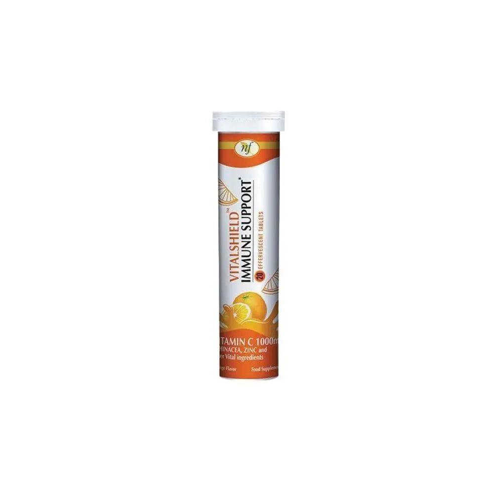 Natural Fervor Vitashield Immune Support Effervescent Tabs 20s - Wellness Shoppee