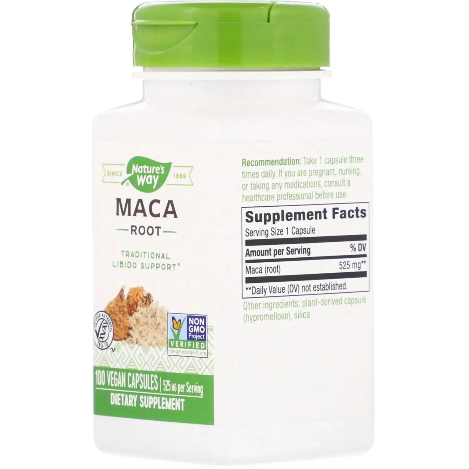 Nature's Way Maca Root Vegan Capsules 100s - Wellness Shoppee