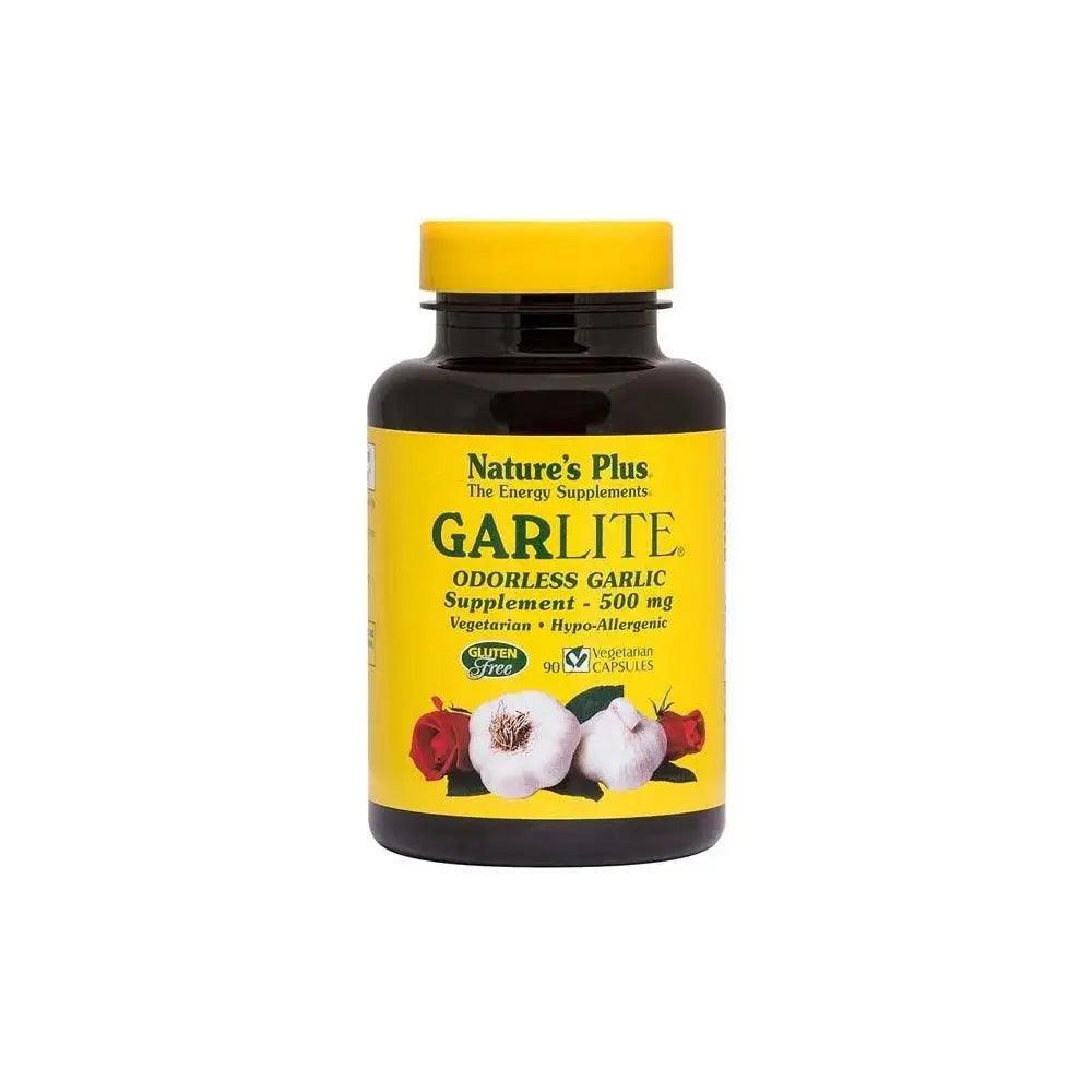 Natures Plus Garlite odorless Vegetable Capsules 90s - Wellness Shoppee