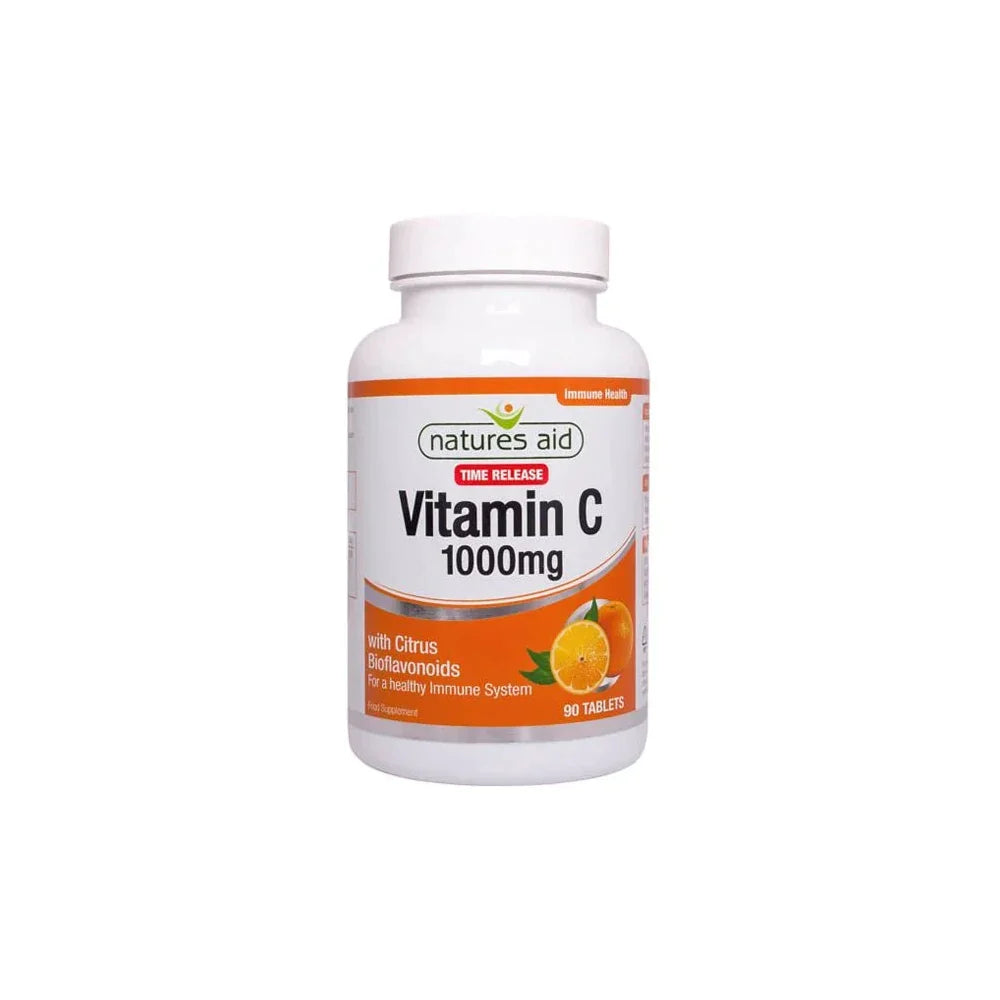 Natures Aid Vitamin C 1000 mg Time Release Tablets 90s - Wellness Shoppee